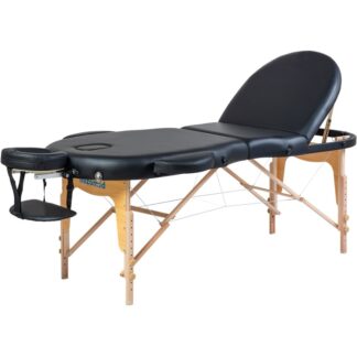 Массажный стол складной Mizomed Premium Oval 3 Черный